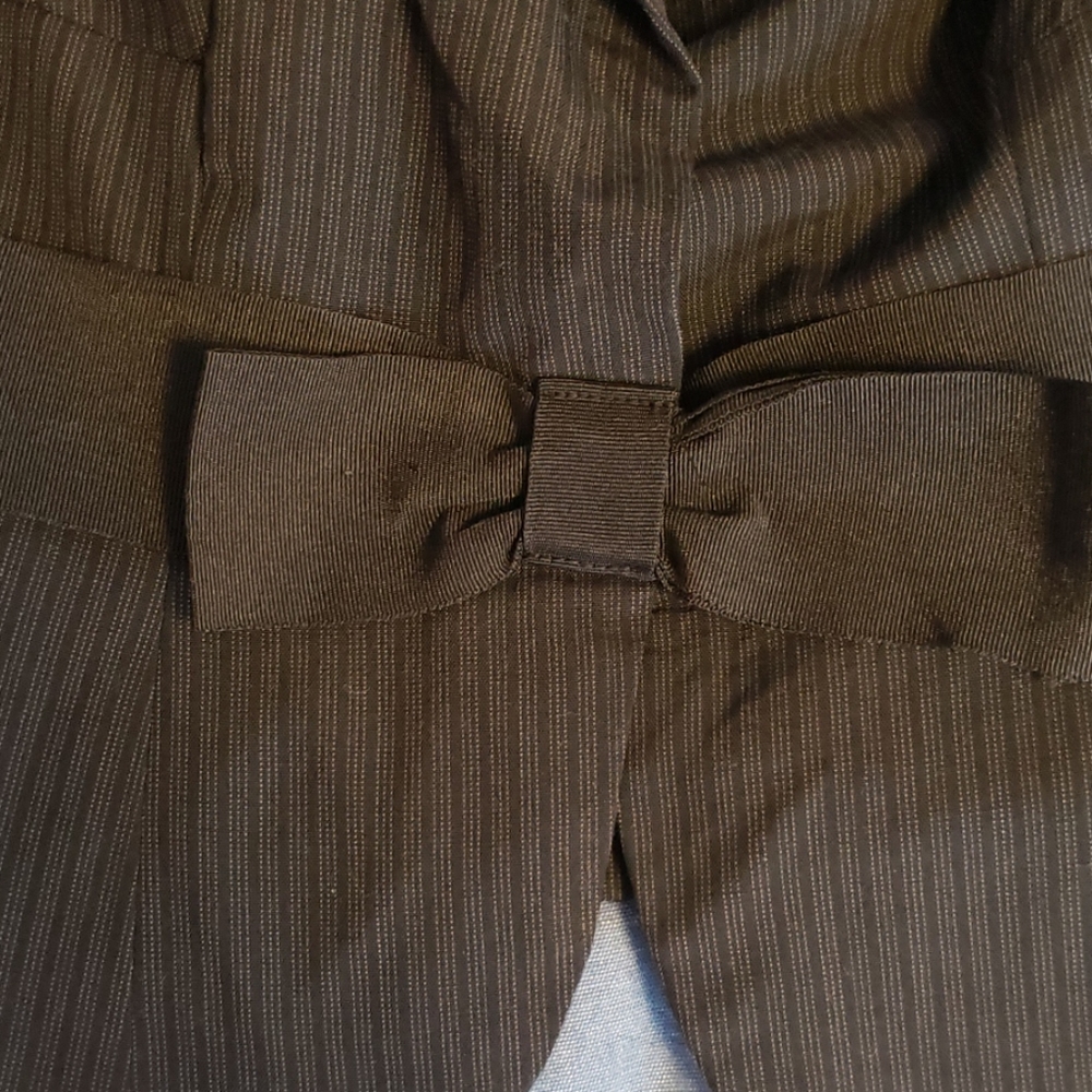 Pin Strip Blazer - Picture 3 of 4